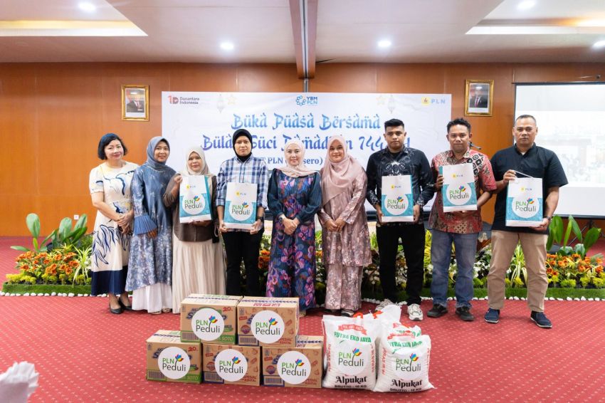 YBM PLN UIP SBU dan Tim TJSL Kolaborasi Santuni Anak Yatim Dhuafa dan Korban Bencana Sumatera di Momentum Buka Puasa Bersama Ramadhan 1447 H
