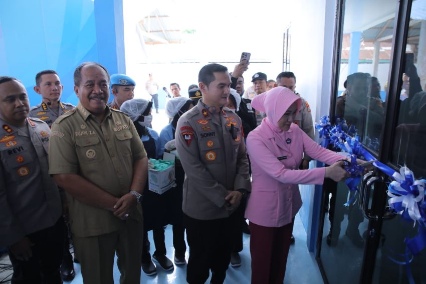 Bupati Hadir Dalam Peresmian operasional SPPG Polres Asahan III dan IV