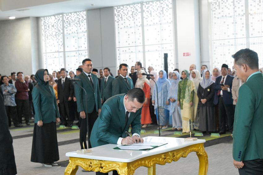 Wakil Rektor II USU Dr Arifin Resmi Dilantik, Perkuat SDM, Keuangan dan Sistem Informasi