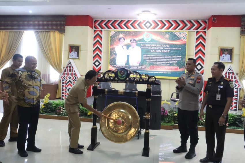 Musrenbang RKPD 2027 Tapsel Digelar, Kapolres Yon Edi Winara: Stabilitas Keamanan Kunci Sukses Pembangunan