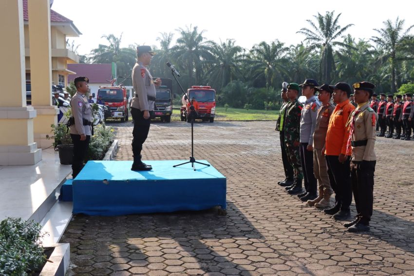 Kapolres AKBP Dodik Yuliyanto Cek Kesiapan Personel, Operasi Ketupat Toba 2026 Siap Amankan Mudik