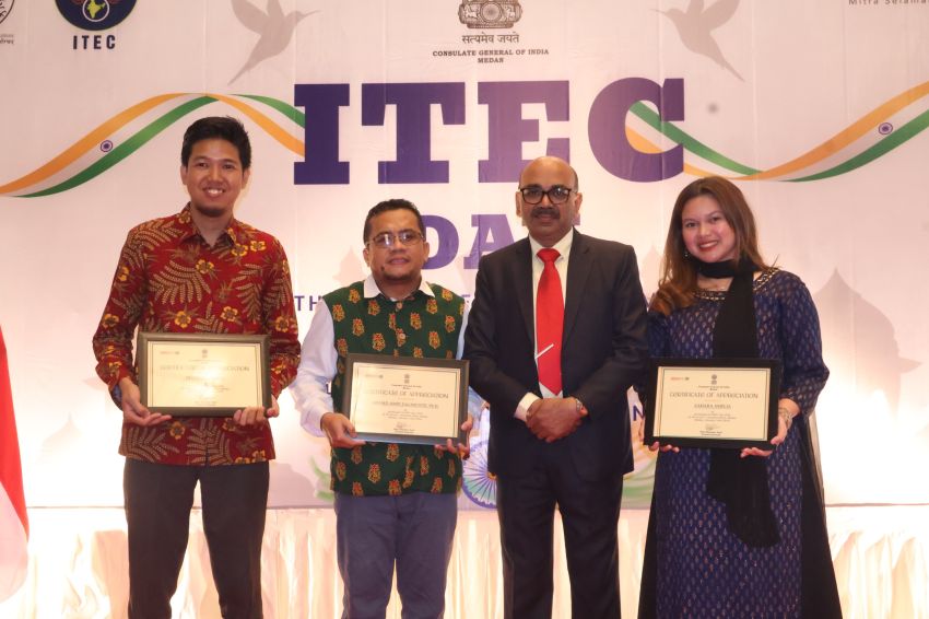 Rayakan Hubungan Pendidikan dan Budaya, Konjen India Gelar Pertemuan Alumni ITEC dan ICCR di Medan