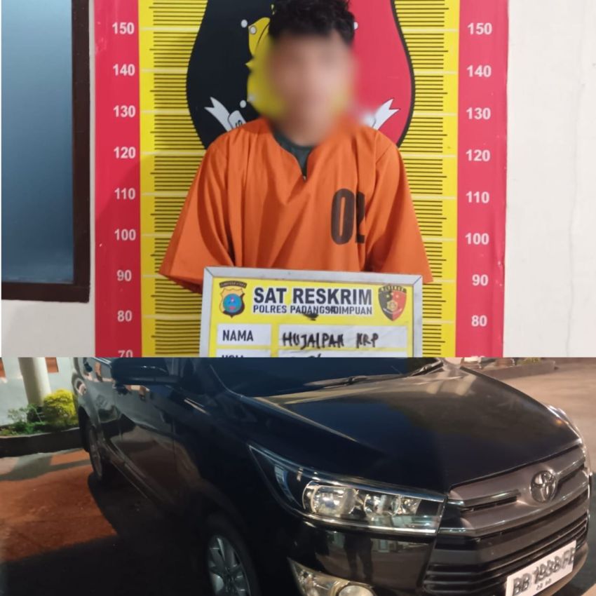 Bangun Pagi, Toyota Innova Hilang! Tim Resmob Polres Padangsidimpuan Ungkap Modus Aksi Pencurian