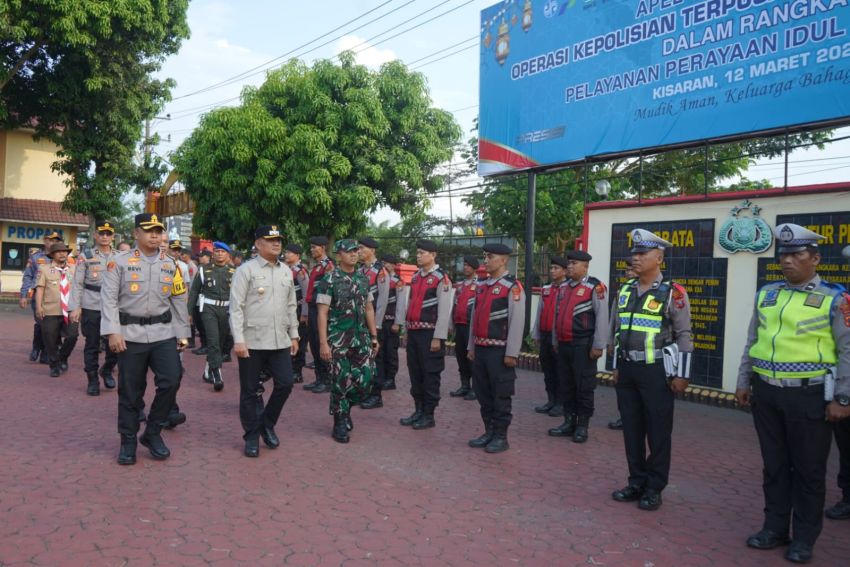 Polres Asahan Gelar Pasukan Operasi "Ketupat Toba 2026", Thema " Mudik Aman Keluarga Bahagia"