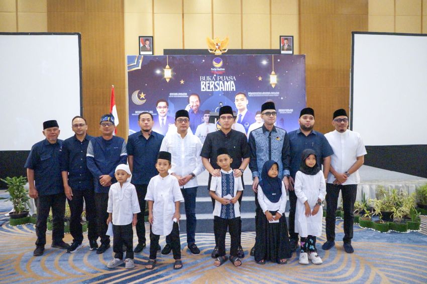 Buka Puasa Bersama Partai NasDem, Rico Waas Paparkan Capaian dan Target Ambisius Pemko Medan