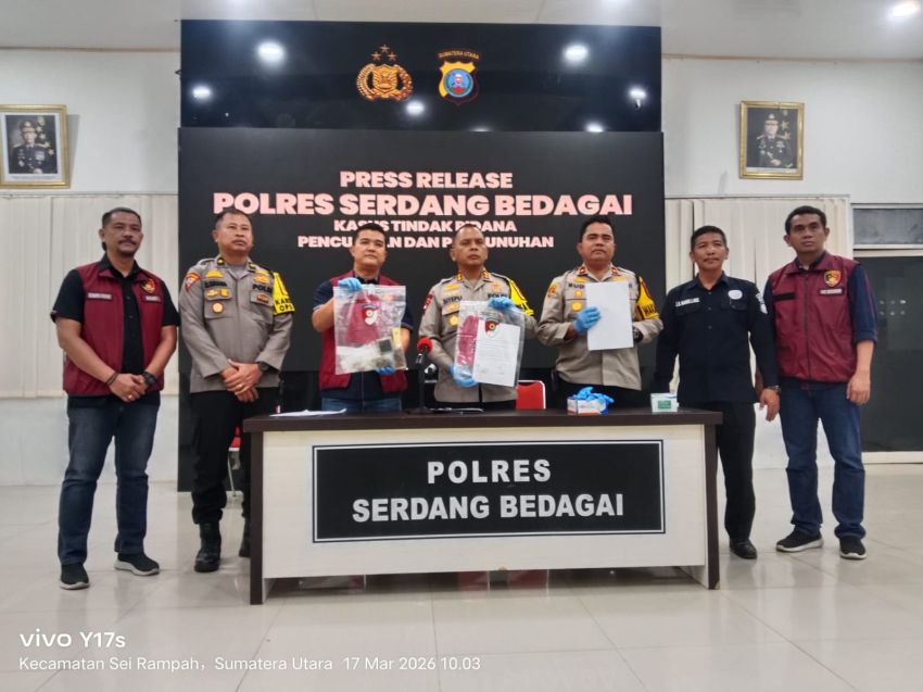 Polres Sergai Ungkap Kasus Penculikan Anak dan Pembunuhan di Pulau Gambar, Dua Tersangka Ditangkap