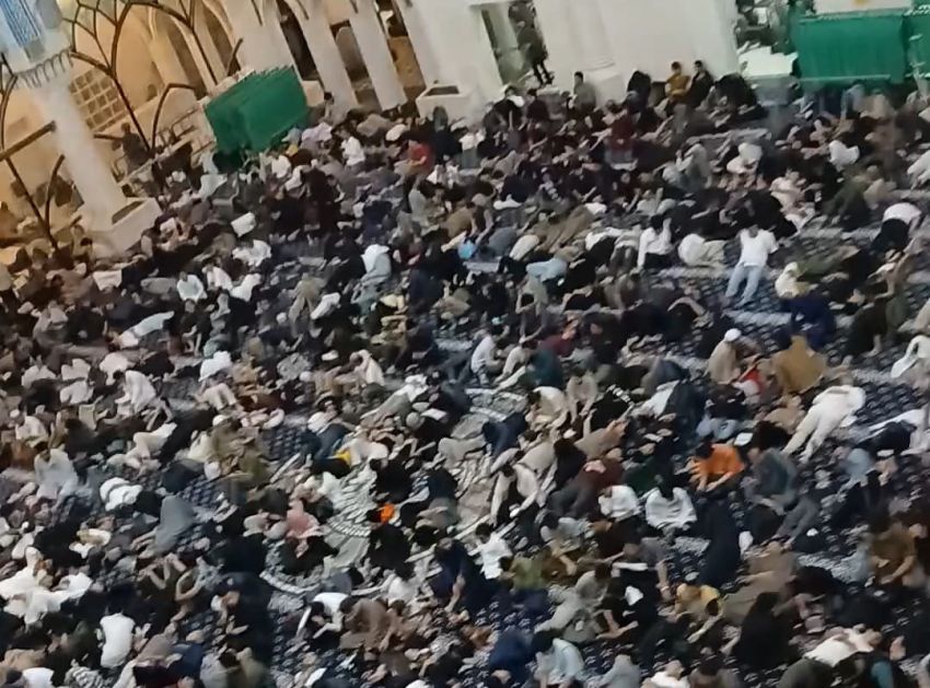 Lebih dari 4.300 Jamaah Padati Iktikaf Malam ke-25 Ramadan di Masjid Agung Medan