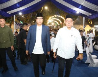 Pimpinan DPRD Kota Medan Hadiri Penutupan Malam Nuzulul Qur'an di Ramadhan Fair ke-XX