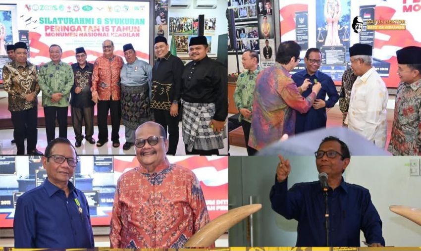 Rektor UNPAB Hadiri Syukuran 15 Tahun Monumen Nasional Keadilan