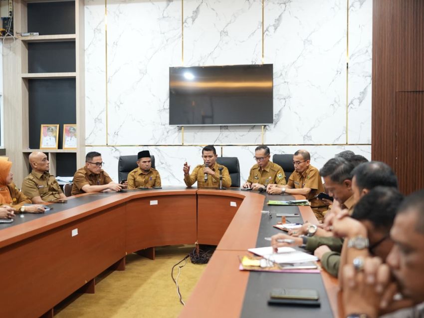 Bupati Solok Pimpin Rapat Kebijakan Program Strategis Nasional