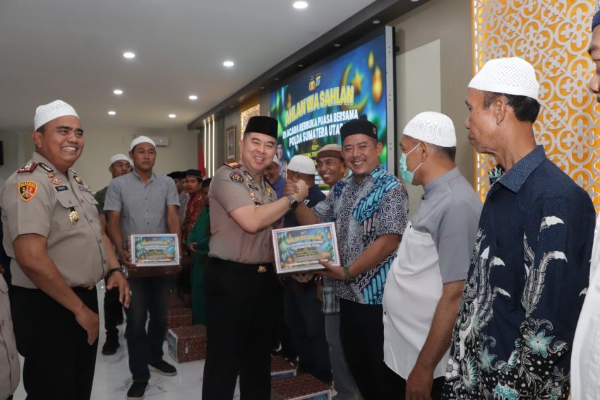 Polda Sumut Safari Ramadhan di Polres Sergai, Perkuat Silaturahmi dengan Tokoh Agama dan Masyarakat