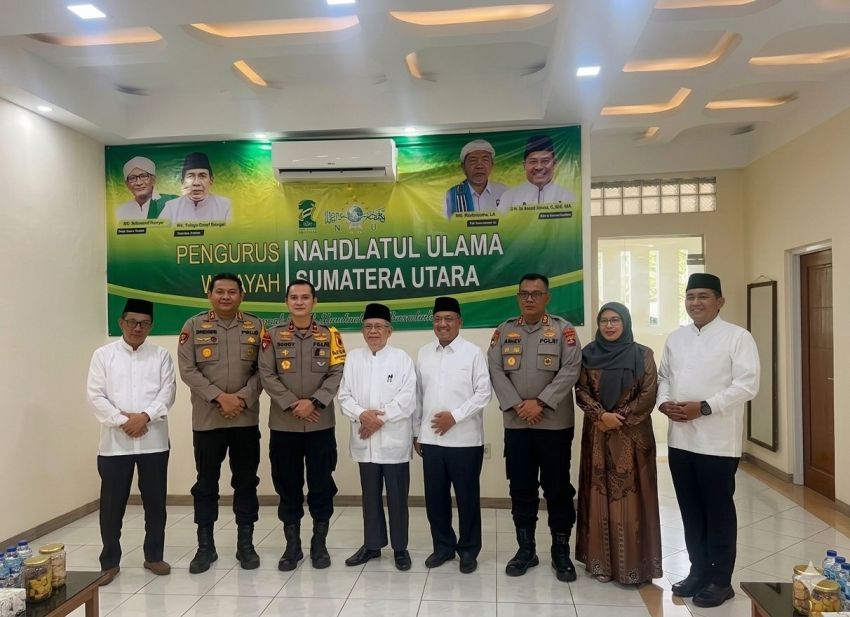 Pererat Silaturahmi Lebaran, Poldasu & PWNU SU Perkuat Sinergi Jaga Kamtibmas*