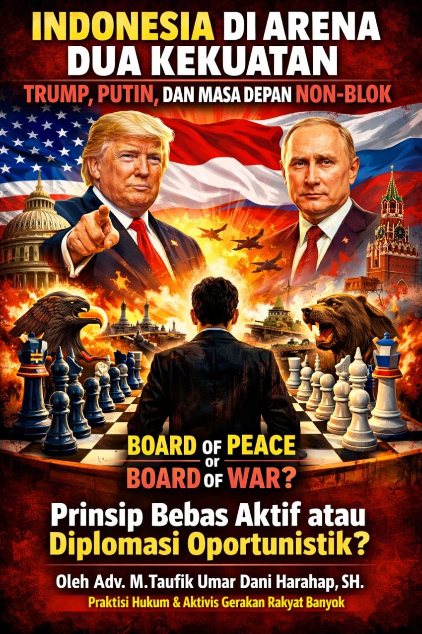 "Indonesia Di Arena Dua Kekuatan: Trump, Putin, Dan Masa Depan Non-Blok"