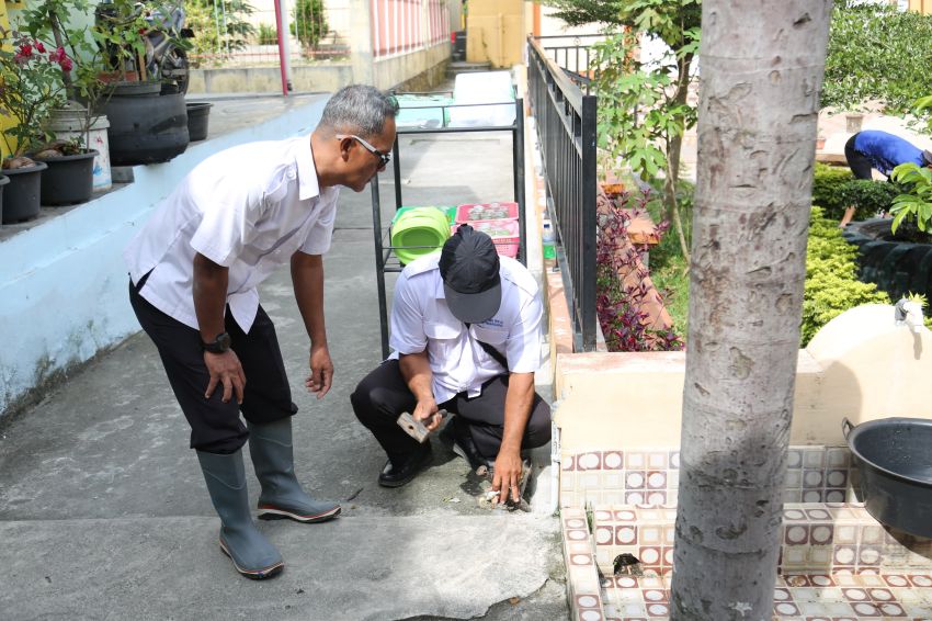 Pemko perintah tetap air minum tersedia pada bulan Ramadan 1447 H/2026 M, di Masjid Al Ikhlas