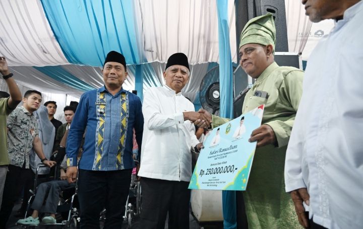 Safari Ramadan di Deliserdang,  Wagub Sumut Surya Ajak Generasi Muda Makmurkan Masjid
