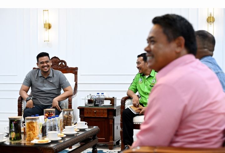 Gubernur Bobby Nasution Terima Aspirasi Serikat Pekerja Kehutanan