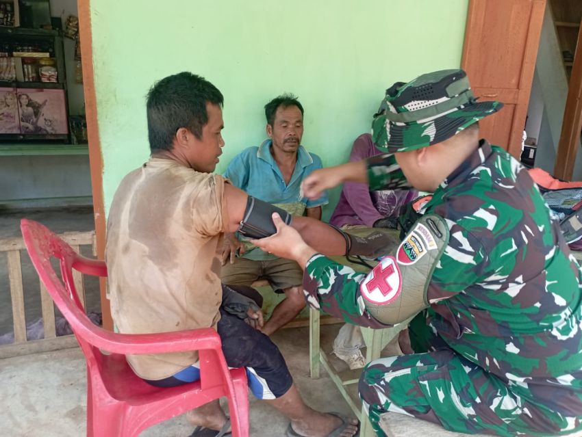 Mengobati Raga, Menenangkan Jiwa: Jejak Kasih Tim Medis Kodim 0212/Tapsel di Angkola Sangkunur