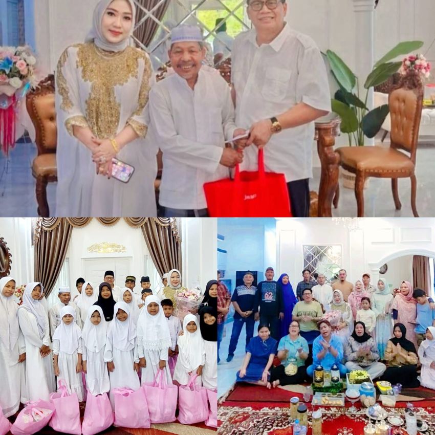 Penuh Haru, Marlina Eliyanti Rayakan Ulang Tahun dengan Santunan Anak Yatim