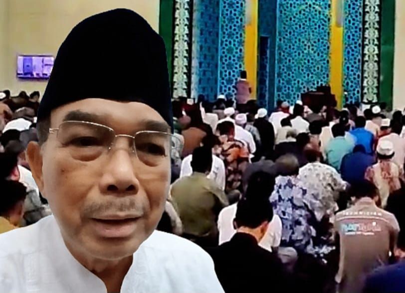 Ramadan Penuh Makna: Haji Teuku Soelaiman dan Getaran Hati di Masjid Agung Medan