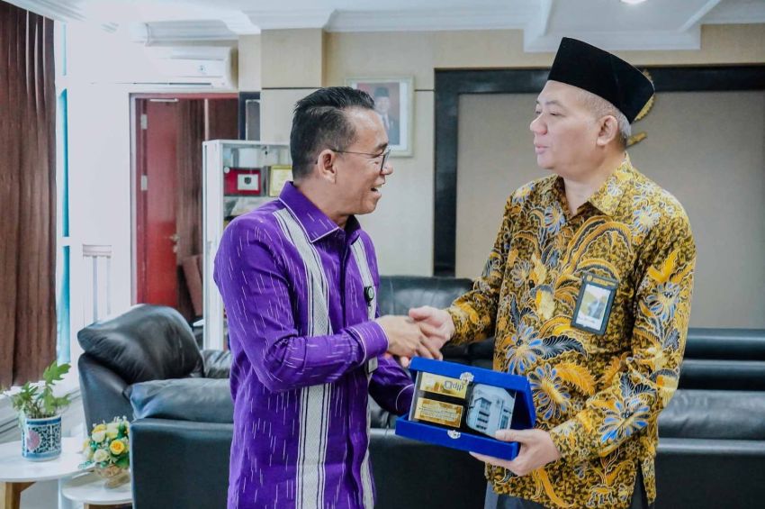 Silaturahmi ke Kanwil DJP Sumut I, Zakiyuddin Harap Sinergi Tingkatkan Penerimaan Pajak untuk Pembangunan