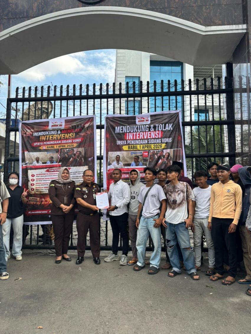 Diduga Mendapat Intervensi, BEM SI KERAKYATAN Dukung Kejari Karo & Hakim Pengadilan Negeri Medan Laksanakan Sidang Vonis Amsal Sitepu