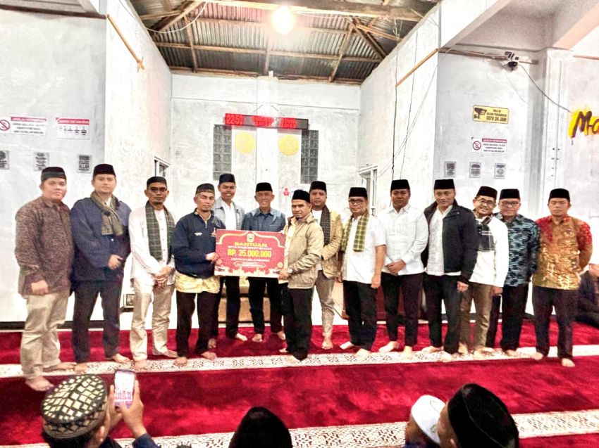 Wabup Solok Kunjungi Masjid Ar Rahman Sungai Nanam.