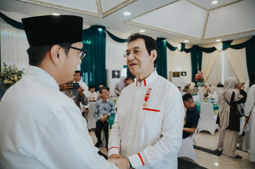 Rico Waas Ucapkan Terima Kasih atas Silaturahmi Idulfitri di Kediamannya