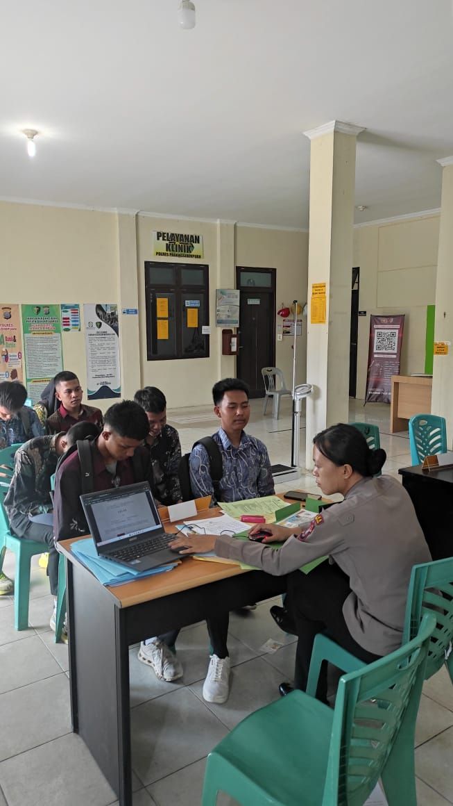 Antusiasme Tinggi! 111 Pendaftar Ikuti Verifikasi Seleksi Polri 2026 di Padangsidimpuan