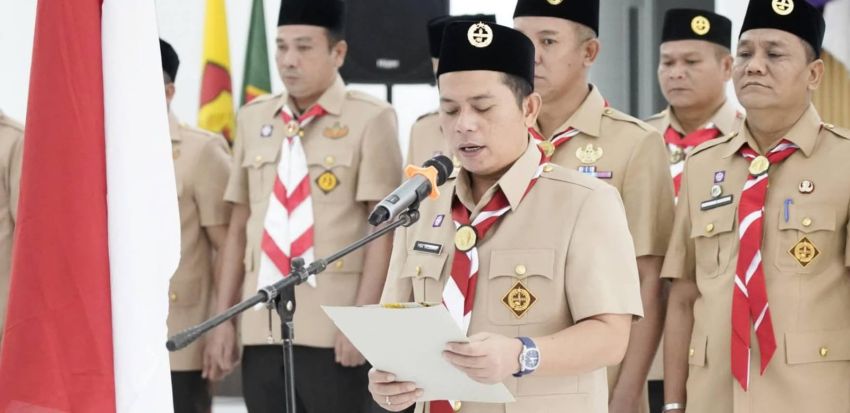 Kwarcab Pramuka Padang Lawas Resmi Dilantik, Dorong Penguatan Peran Pembinaan Generasi Muda