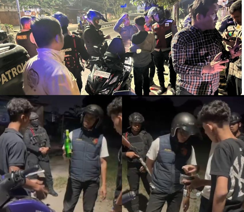 Patroli Skala Besar Brimob Polda Sumut Sasar Titik Rawan Belawan, Ciptakan Rasa Aman Masyarakat