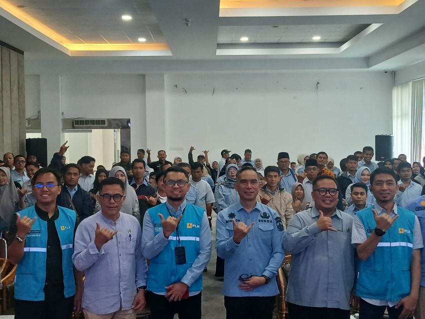 Sekretaris Daerah Kabupaten Solok, Medison ,S.Sos, M.Si Buka Rapat Koordinasi dan Evaluasi sekaligus Sosialisasi BPBL.