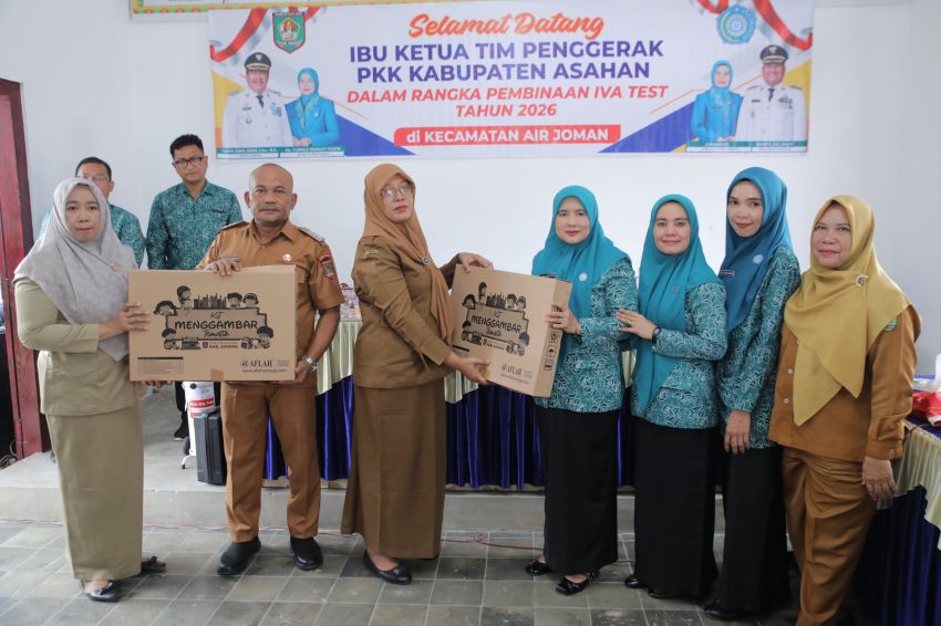 Siap Berlomba di Tingkat Provinsi, TP PKK Asahan Gelar Pembinaan IVA Test di Air Joman