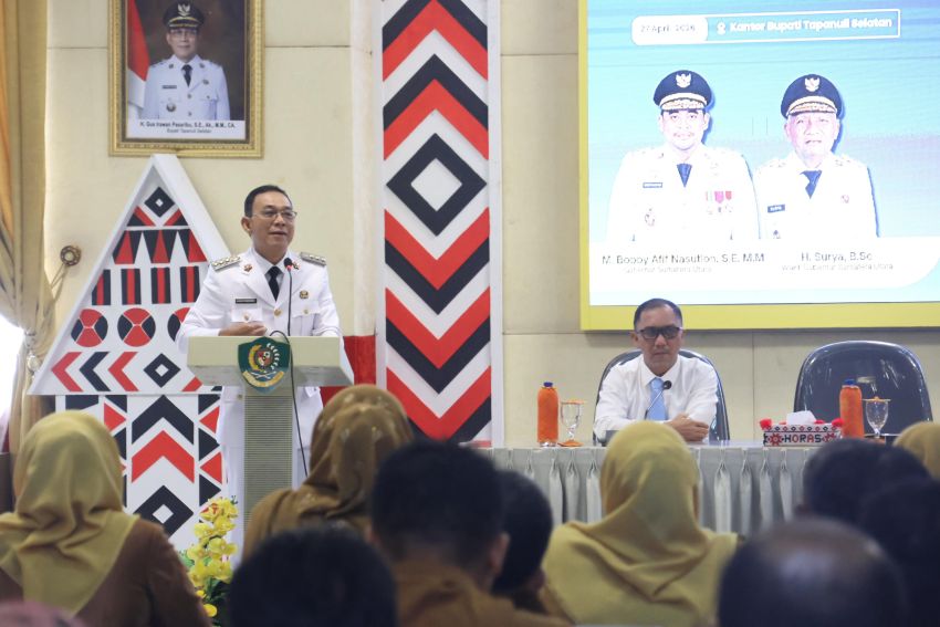 Bupati Tapsel Gus Irawan Pasaribu: Restorative Justice Lebih Cepat, Humanis, dan Minim Konflik