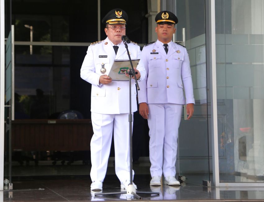 Wali Kota bertindak sebagai Inspektur Upacara Peringatan Hari Otonomi Daerah ke-30 Tahun 2026