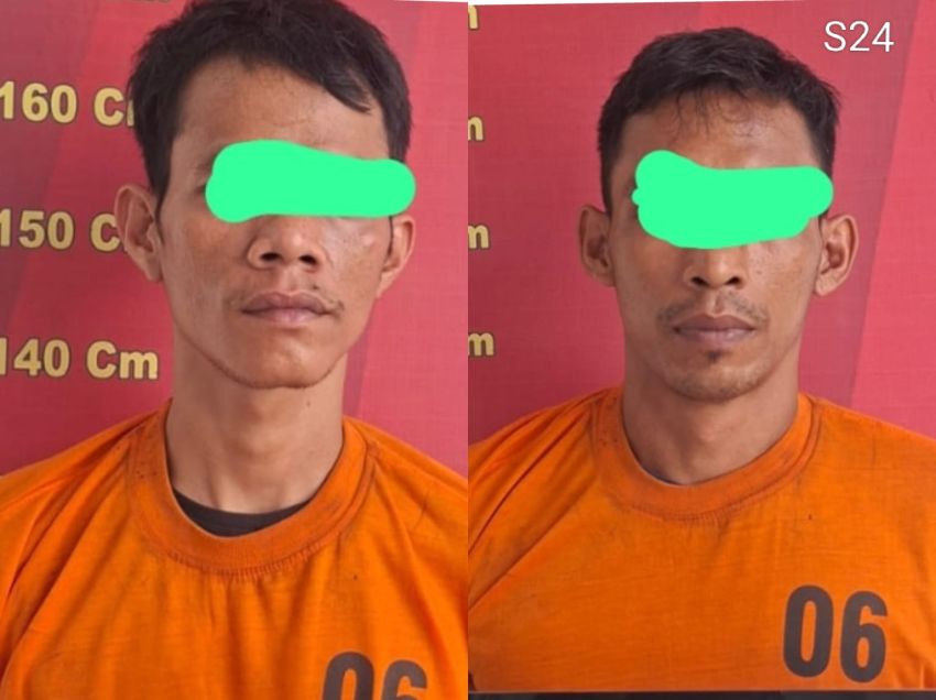 Polsek Medan Area Ringkus 2 Pembobol Klinik Gigi di Jln Halat Medan.