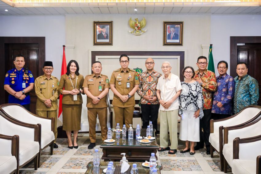 Sukseskan Program Pemko Medan, Rico Waas Ajak GPIB Immanuel Bersinergi Bangun Kota