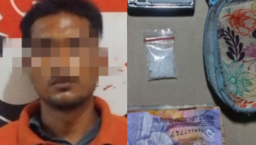 Sat Narkoba Polres Pelabuhan Belawan Tangkap Pengedar Sabu di Marelan