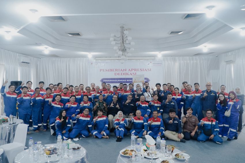 Operasional Pulih Cepat Pasca Banjir, SKK Migas Beri Penghargaan  PEP Field Rantau dan Field Pangkalan Susu