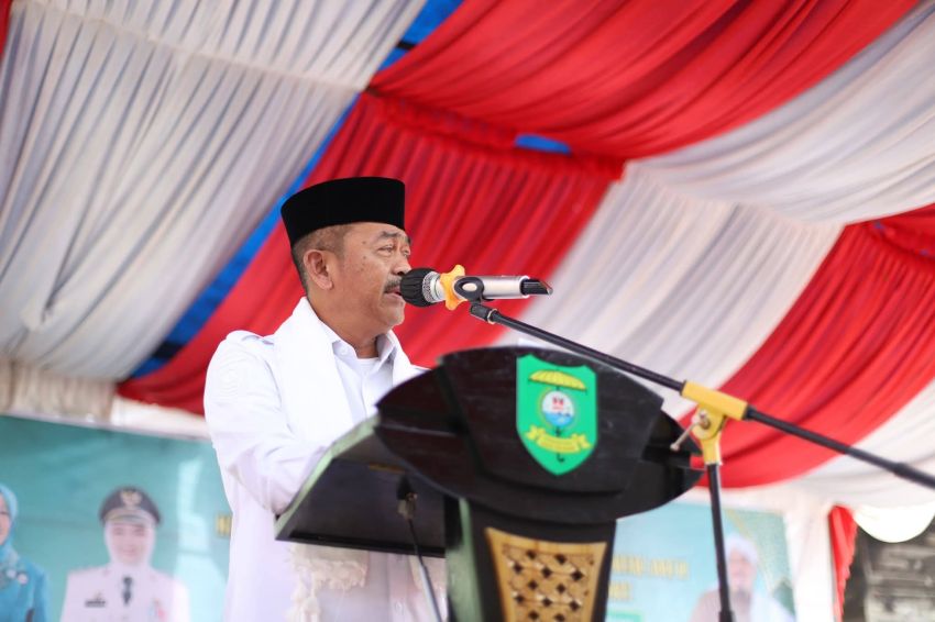 Ribuan Warga Tumpah Ruah di Tablig Akbar Madina, Bupati Saipullah Nasution Serukan Lawan Narkoba!