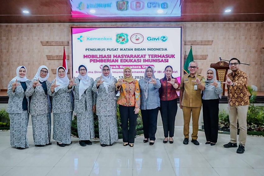 Airin Rico Waas Dorong Peran Sektor Swasta Tekan Angka Zero Dose Imunisasi di Medan