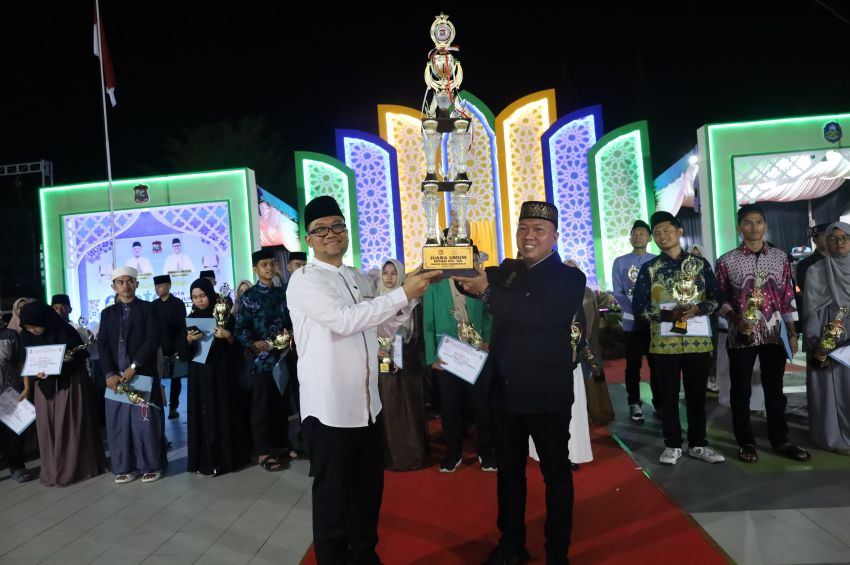 Kecamatan Teluk Nibung Juara Umum MTQ ke-58 Kota Tanjungbalai