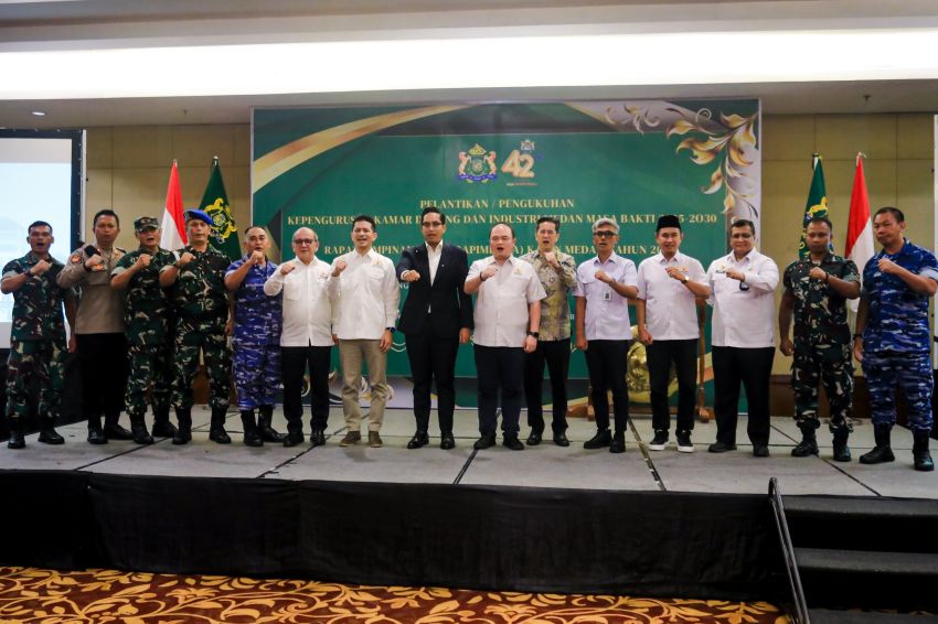 Rico Waas Ajak KADIN Medan, Tingkatkan Investasi dan Dukung Program Makan Bergizi Gratis