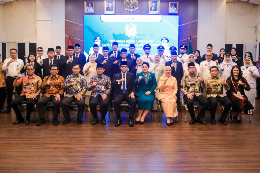 Lantik Eselon II, III dan IV, Rico Waas Beri Deadline 6 Bulan bagi Pejabat Baru Untuk Tunjukkan Perubahan