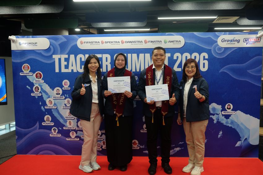FIFGROUP Kukuhkan 37 Guru Terbaik SMK se-Indonesia sebagai Duta Literasi