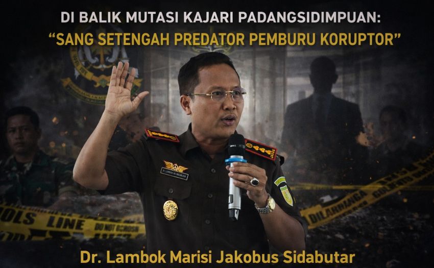 Kajari Padangsidimpuan Resmi Berganti, Ini Rekam Jejak Lambok Sidabutar dalam Penanganan Korupsi