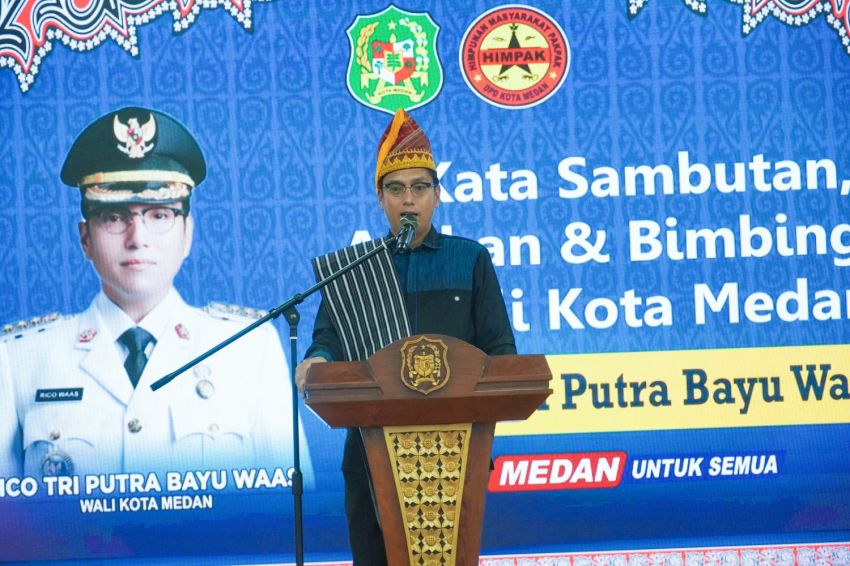 Rico Waas Tegaskan Kebersamaan dalam Keberagaman pada Halalbihalal HIMPAK Kota Medan