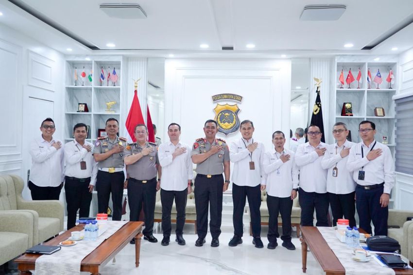 PLN UID Sumatera Utara Perkuat Kolaborasi Dengan Polda Sumut Dukung Transisi Energi Nasional