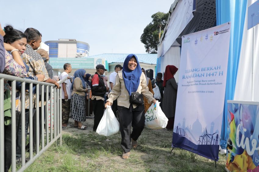 PLN UID Sumatera Utara Gelar Pasar Murah Untuk Ringankan Beban Masyarakat