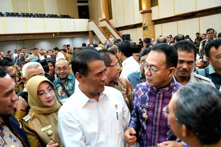 Bersama Mentan, Bupati Tapsel Gus Irawan Hadiri Rakor Nasional, Fokus Hadapi Ancaman Kekeringan Ekstrem 2026