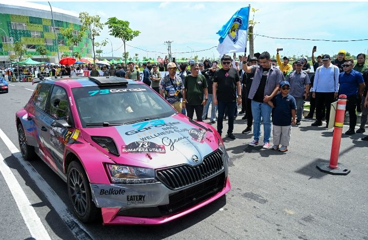 Bobby Nasution Saksikan Langsung Sprint Rally Sumut 2026, Dorong Regenerasi dan Ekosistem Balap Berkelanjutan